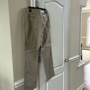 NWT Vineyard Vines embroidered khakis
